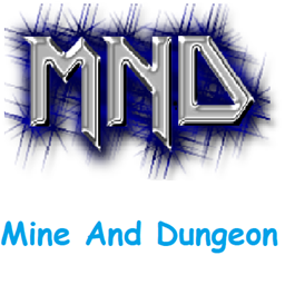 MND --  Mines and  Dungeon logo