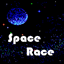 The Space Race the the Moon logo