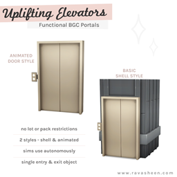 Uplifting Elevator Portals logo