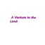 A Venture to the Limit logo