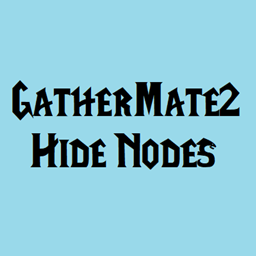 GatherMate2 Hide Nodes