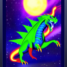 Space, Dragons and Gunfire logo