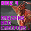 KidZ 4 - Dragons and Creepers logo