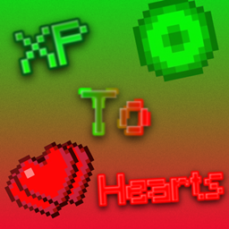 XP To Hearts [1.18-1.19.2] logo