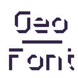 Geometric Font