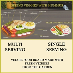 SPRING VEGGIE BOARD