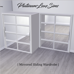 Built-In Mirrored Sliding Wardrobe