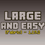 Large and Easy logo