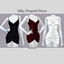 Silky Draped Dress logo