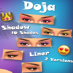 Doja Cat Shadow & Liner Mini Set logo