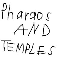 Pharaos&Temples (Desert exploration) logo