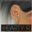 Hearty Earrings R logo