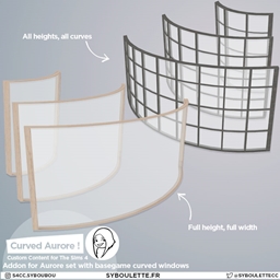 Aurore Curved wall windows set (2022) logo