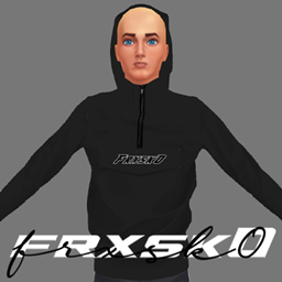 Frxsk0 Windbreaker Hood Up logo