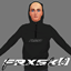 Frxsk0 Windbreaker Hood Up logo