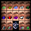 Wacky Random Eyes (facepaint) logo