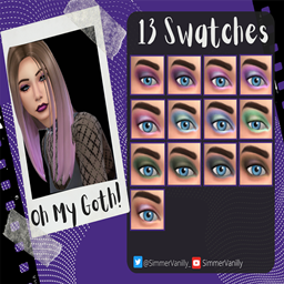 Oh My Goth Eyeshadow logo