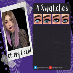 Oh My Goth Eyeliner logo