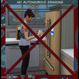 No Autonomous Grab Drink - Base Game