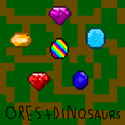 Ores + Dinosaurs  logo