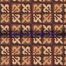 Medieval terracotta Hendrique tile_RF logo