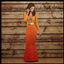 Open Chest Long Dress & Metal Belt Swatches logo