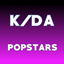 MMD Dance Conversion - K/DA - POP/STARS logo