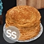 Crêpes - French thin pancakes logo