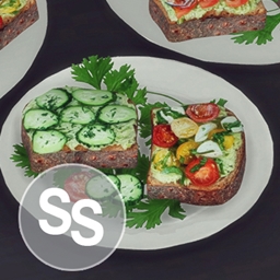 Sandwiches with Vegetables