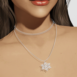 Snowflake Necklace logo