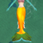 Goldfish Mermaid Tail logo