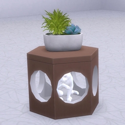 Hexagon Pet Bed Table