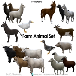 Farm Animal Set