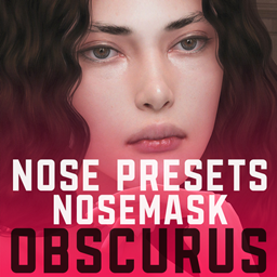 Nosemask N10 & Nose presets N3 for female logo