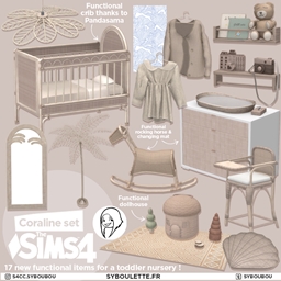 Coraline nursery set (2022) logo