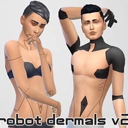 Robot Dermals Tattoo logo