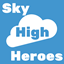 Sky High Heroes logo