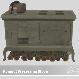 Kompot Processing Stove logo