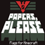 Flags from Papers, Please logo