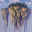 Floating Islands - Nature is within logo