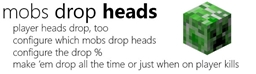 MobsDropHeads