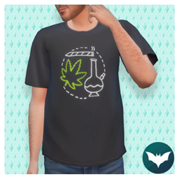 Blaze It Shirt logo