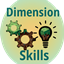 Dimension Skills logo