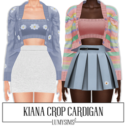 KIANA CROP CARDIGAN