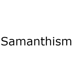Samanthism project image