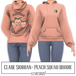 PEACH SQUAD HOODIE