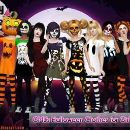GML's Halloween Clothes for Girls