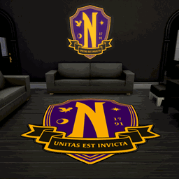 Nevermore Academy Insignia (WEDNESDAY)