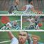 Couple pose ''Basketball'' logo