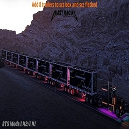 super road train - American Truck Simulator Mods - CurseForge